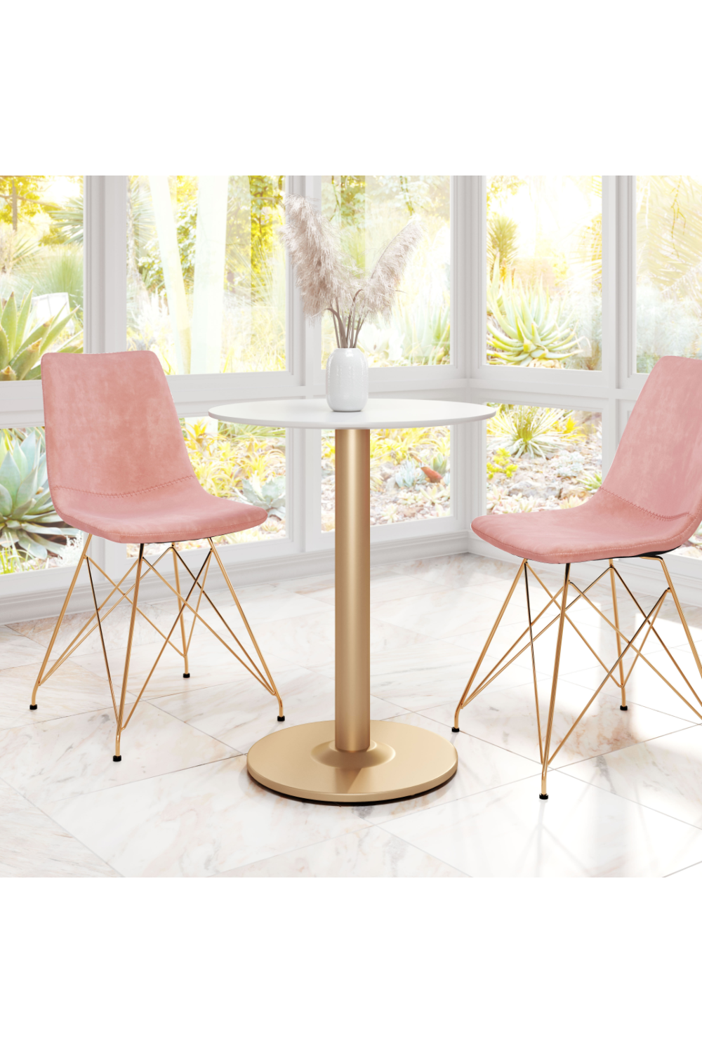 White Bistro Table | OROA Modern Alto | Oroa.com