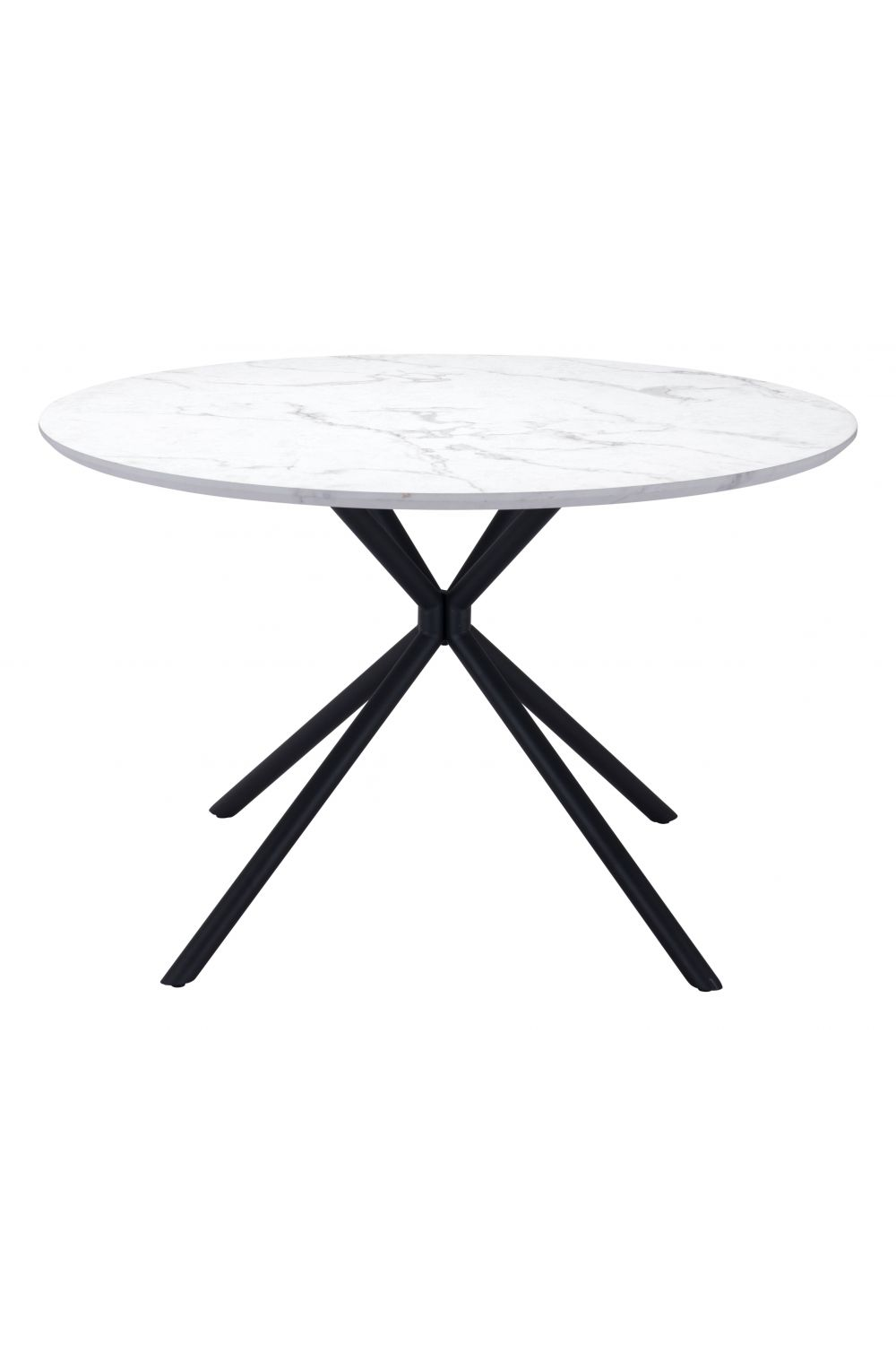 Round Marble Print Dining Table | OROA Modern Amiens | Oroa.com