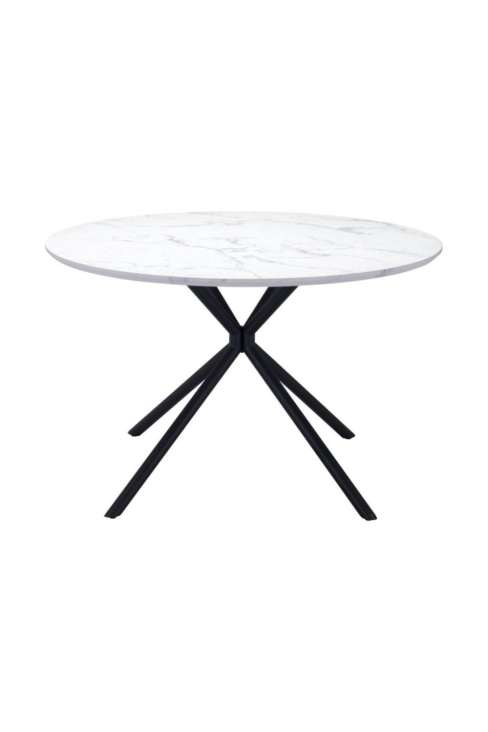 Round Marble Print Dining Table | OROA Modern Amiens | Oroa.com