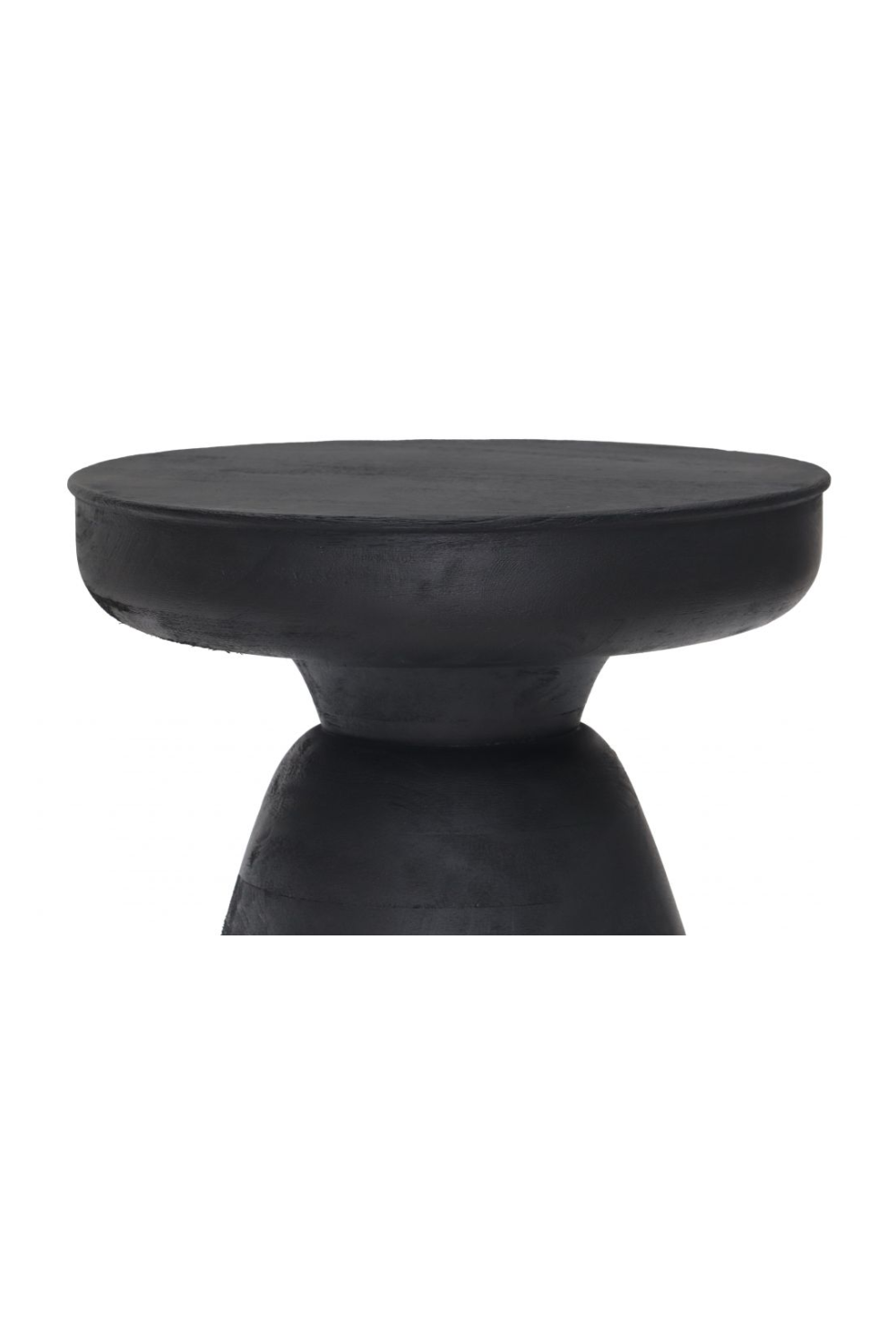 Black Mango Wood Side Table | Oroa.com
