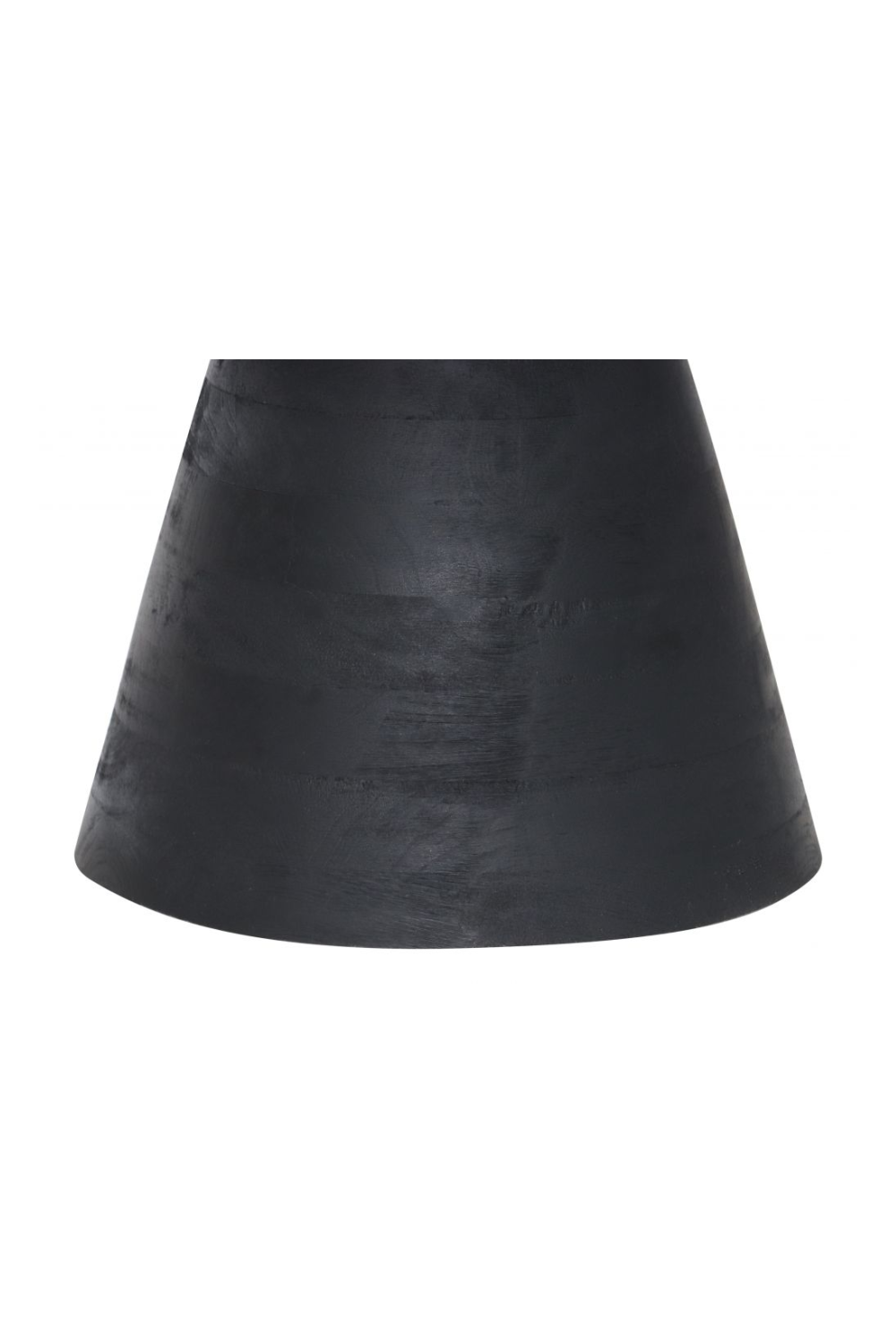 Black Mango Wood Side Table | Oroa.com