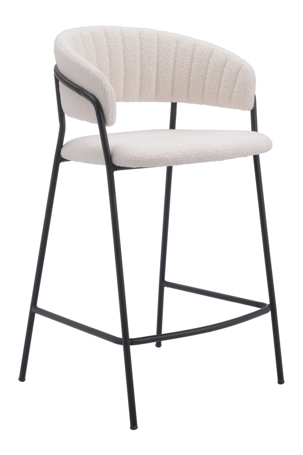 Curved-Back Counter Stools (2) | Oroa.com