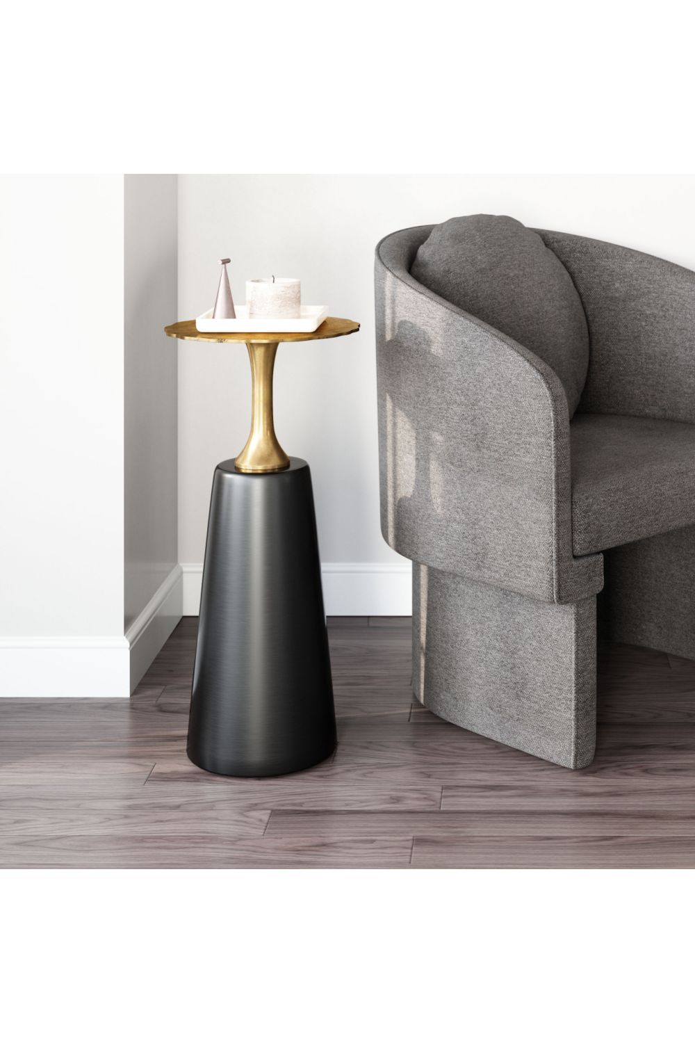 Gold Top Drink Table | Oroa.com