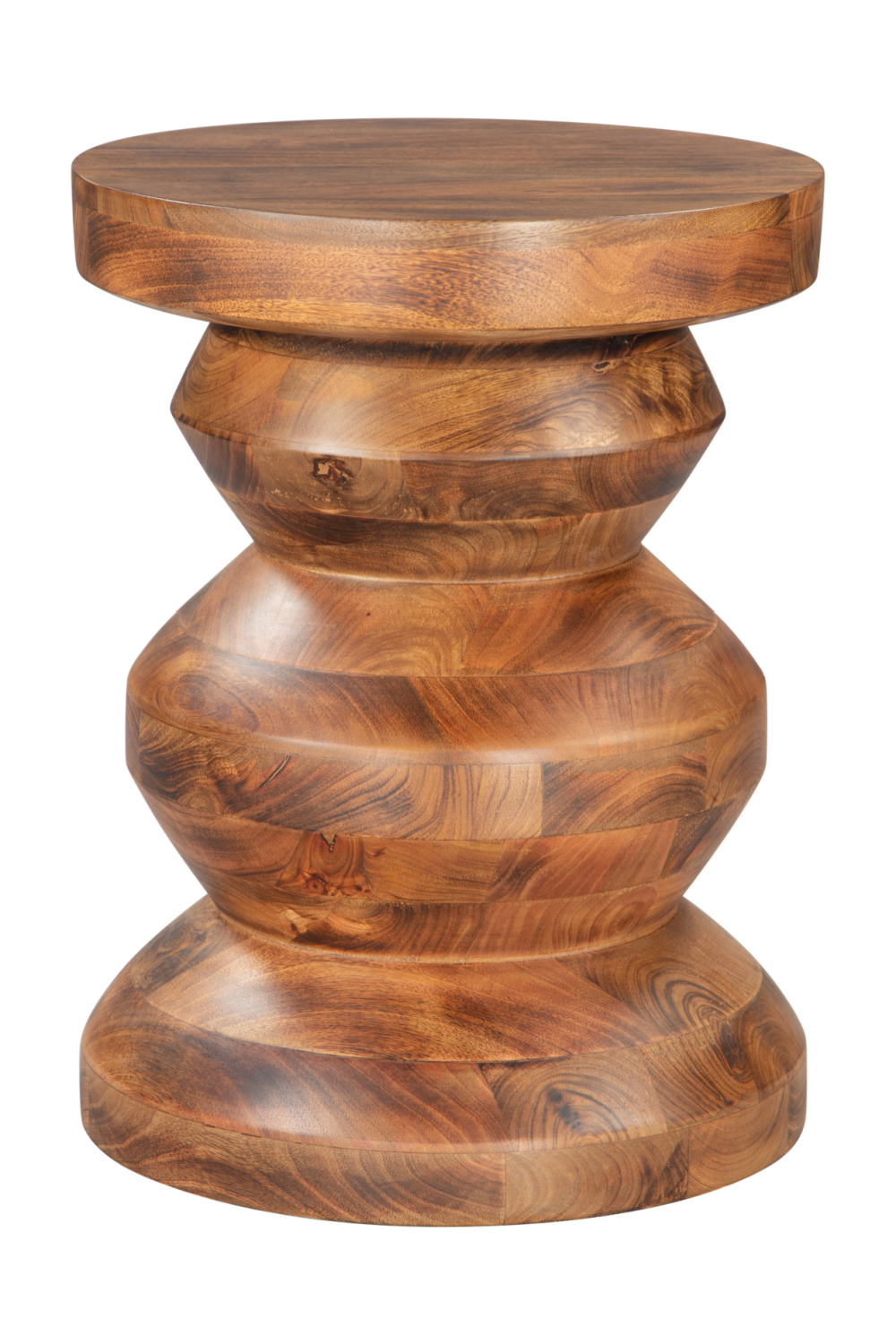 Lacquered Acacia Side Table | OROA Modern Kerala | Oroa.com