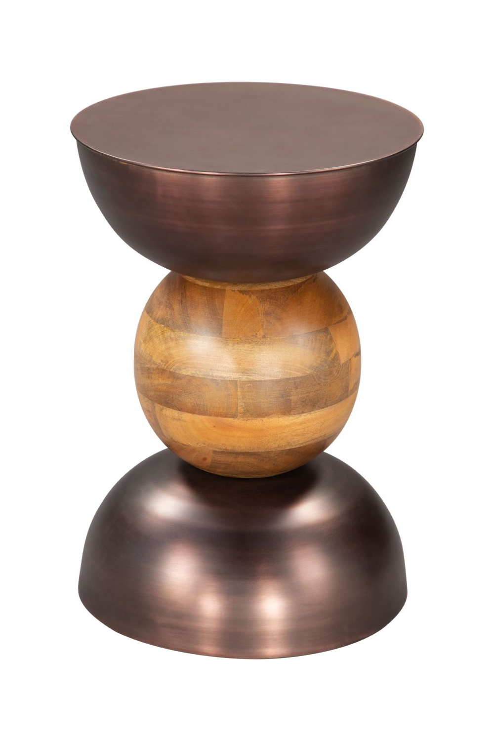 Stacked Bronze Side Table | OROA Modern Tripoli | Oroa.com