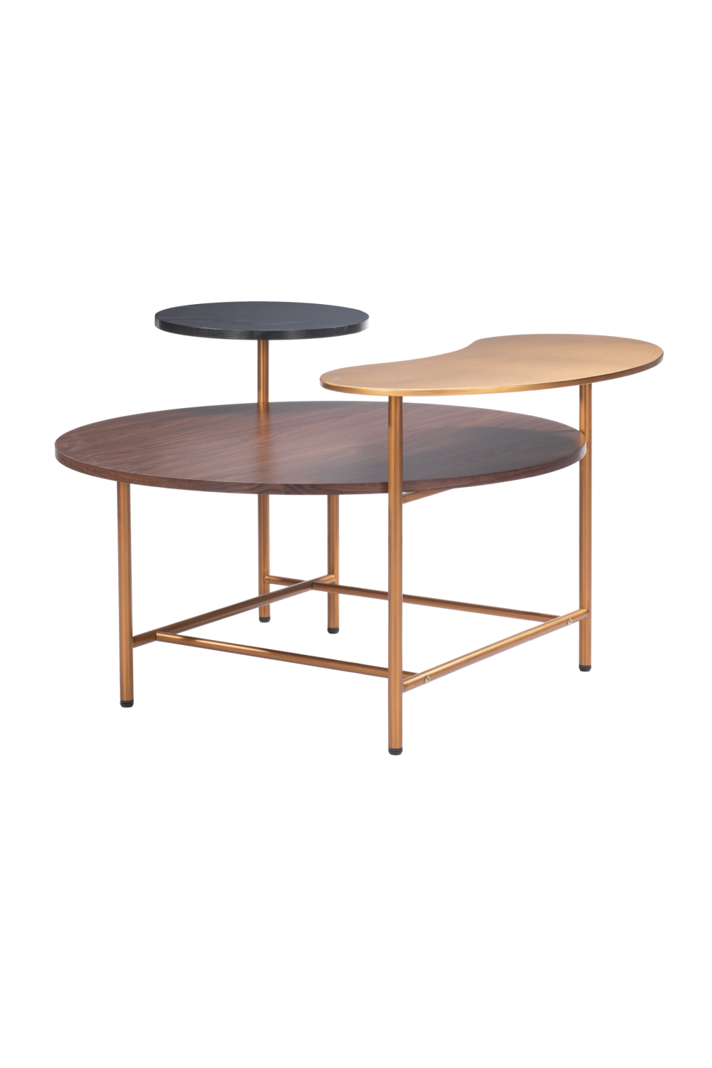 Multicolored Wooden Coffee Table | OROA Modern Viken | Oroa.com