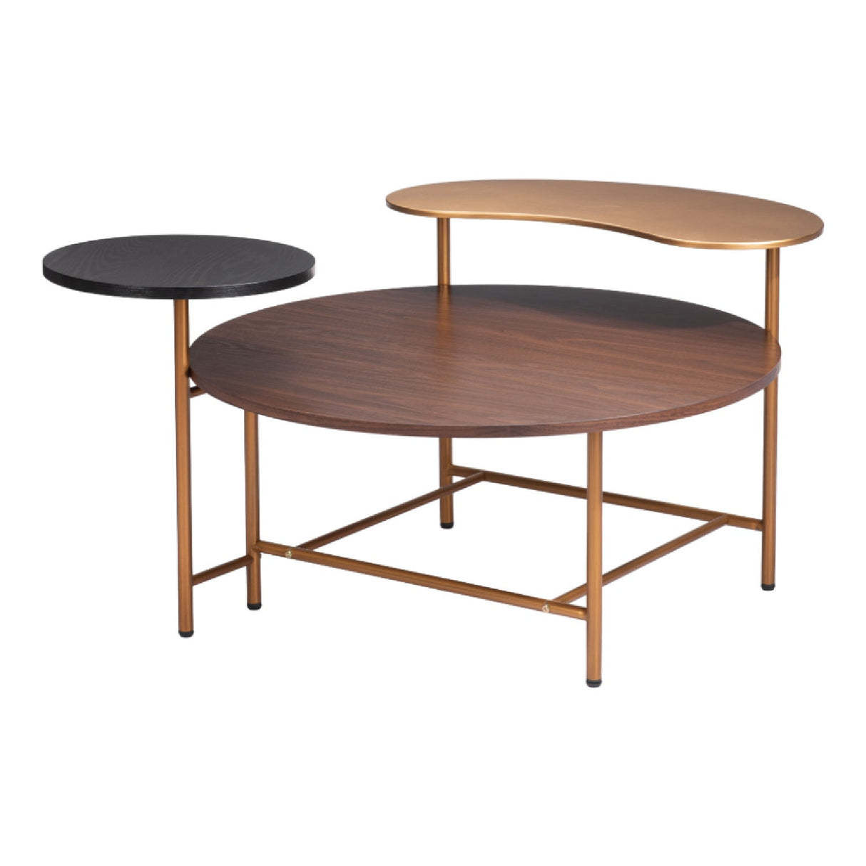 Multicolored Wooden Coffee Table – Viken – alternate view 5