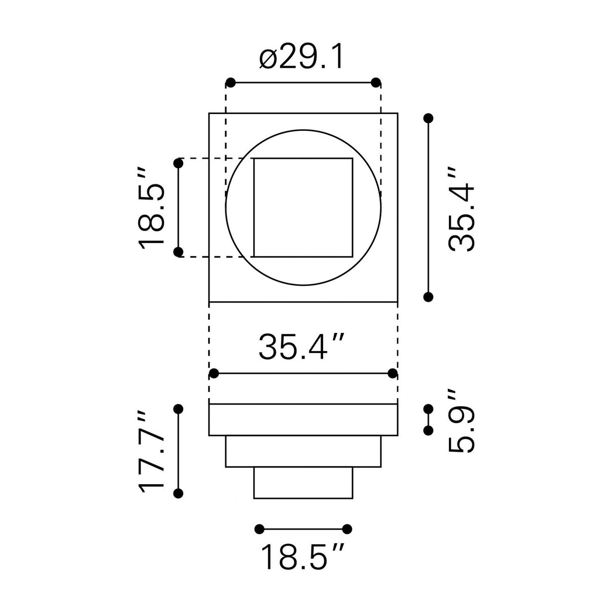 Whitewashed Mango Wood Coffee Table | Oroa.com