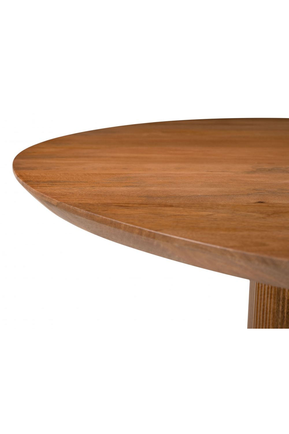 Round Mango Wood Dining Table | OROA Modern Izola | Oroa.com