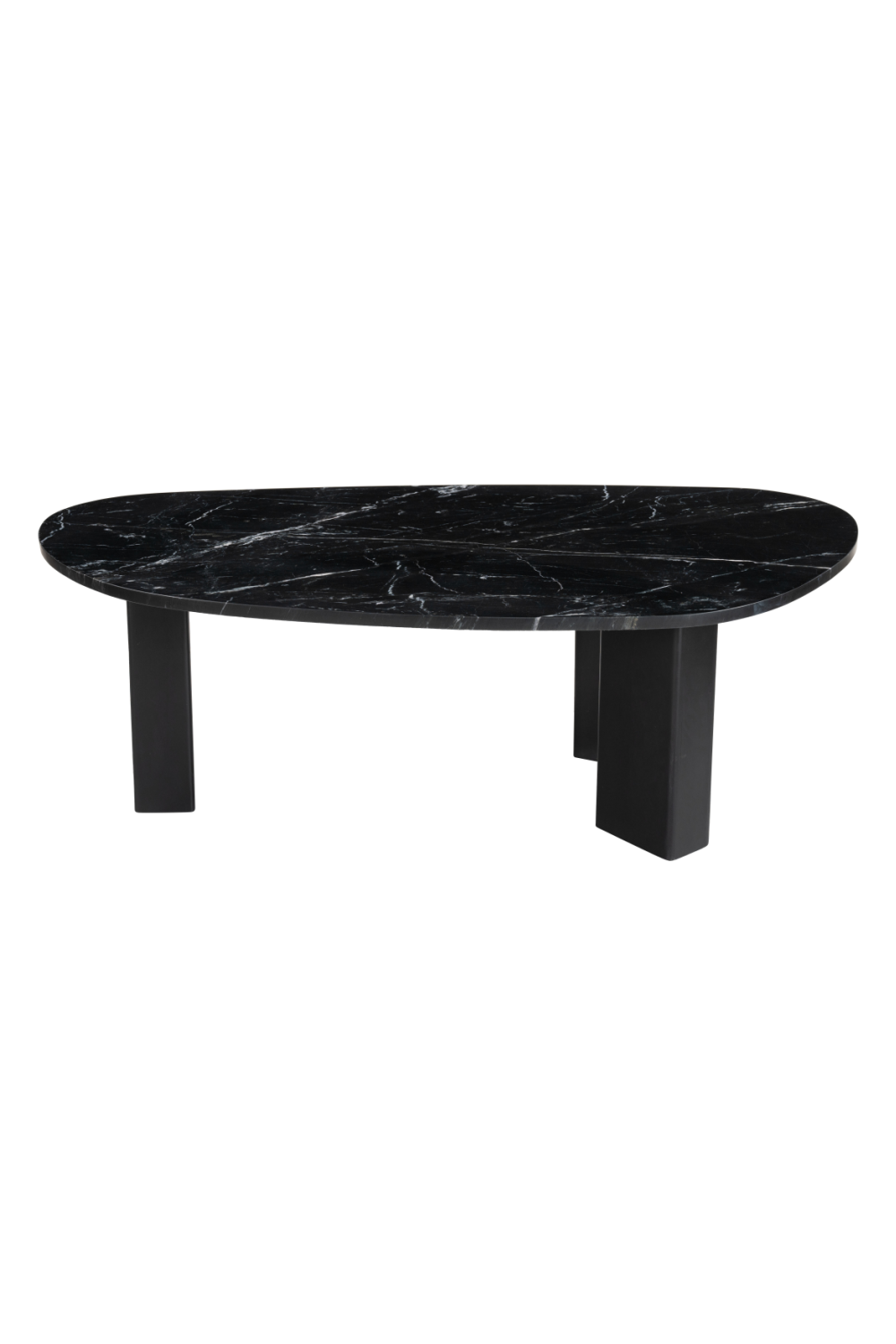 Organic-Shaped Marble Coffee Table | OROA Modern Aberdeen | Oroa.com