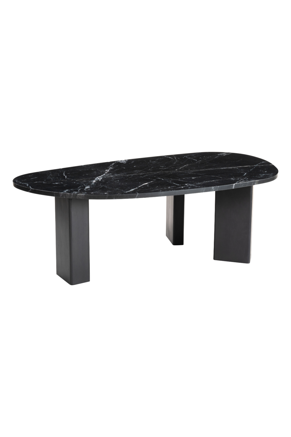 Organic-Shaped Marble Coffee Table | OROA Modern Aberdeen | Oroa.com