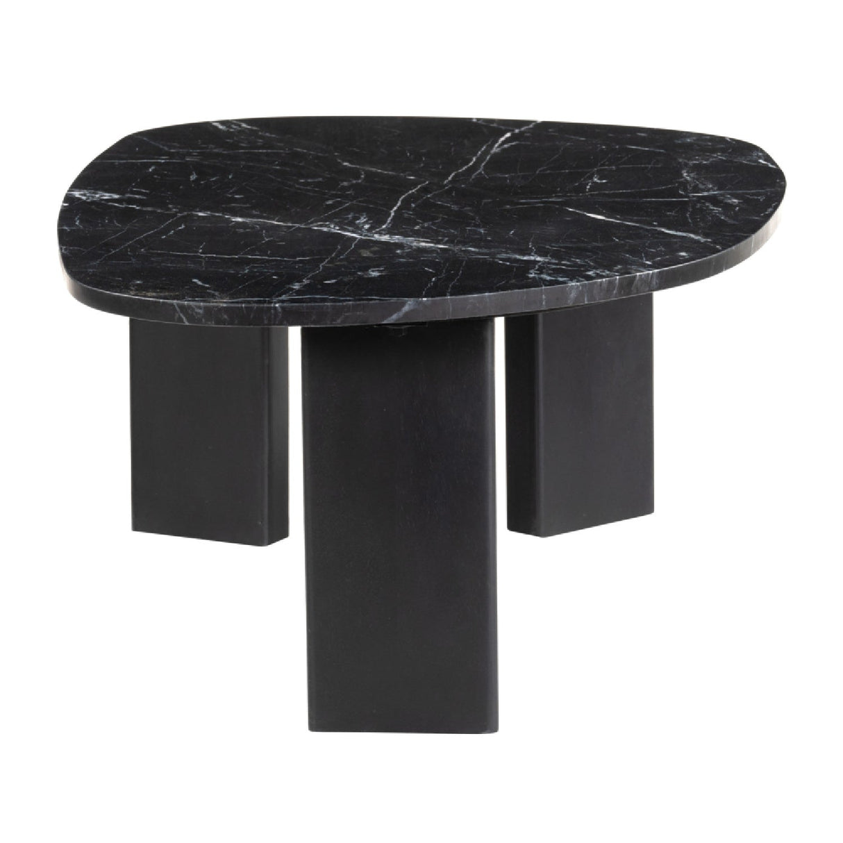 Organic-Shaped Marble Coffee Table – Aberdeen – alternate view 5