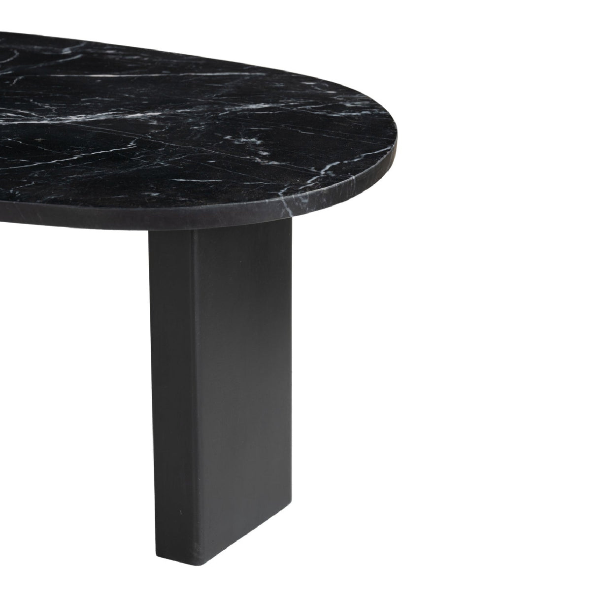 Organic-Shaped Marble Coffee Table – Aberdeen – alternate view 7