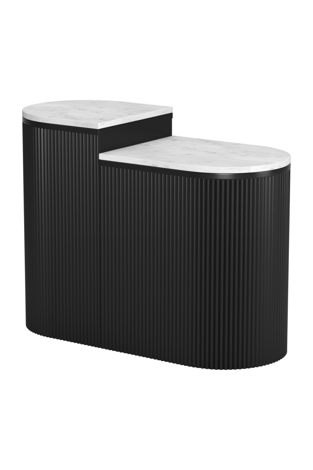 White Marble Side Table Set | OROA Modern Ormara | Oroa.com