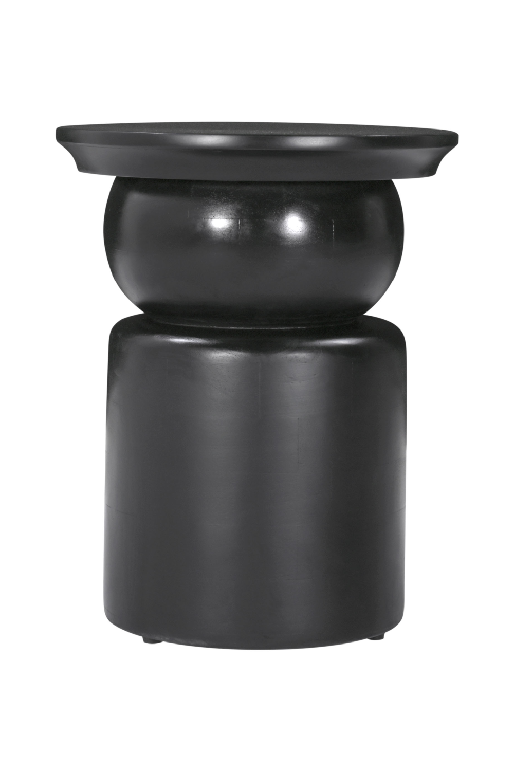 Black Wooden Modern Side Table | OROA Modern Colombo | Oroa.com