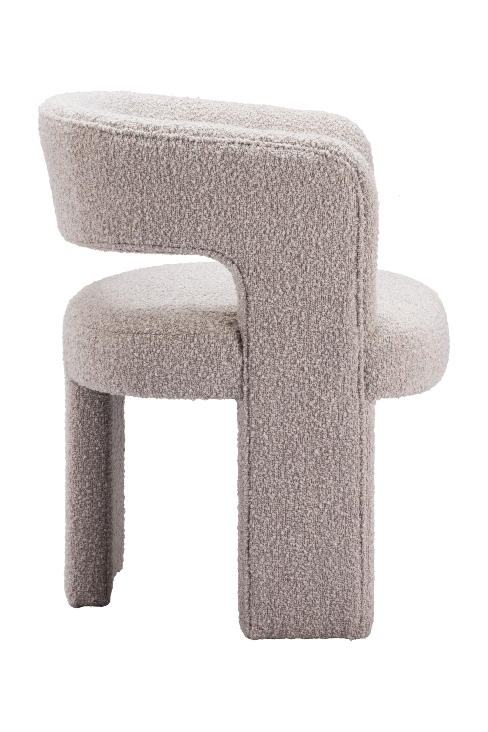 Beige Shearling Accent Chair | OROA Modern Java | Oroa.com