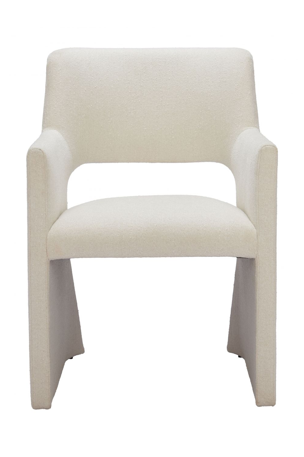 White Linen Dining Chair | OROA Modern Minet | Oroa.com