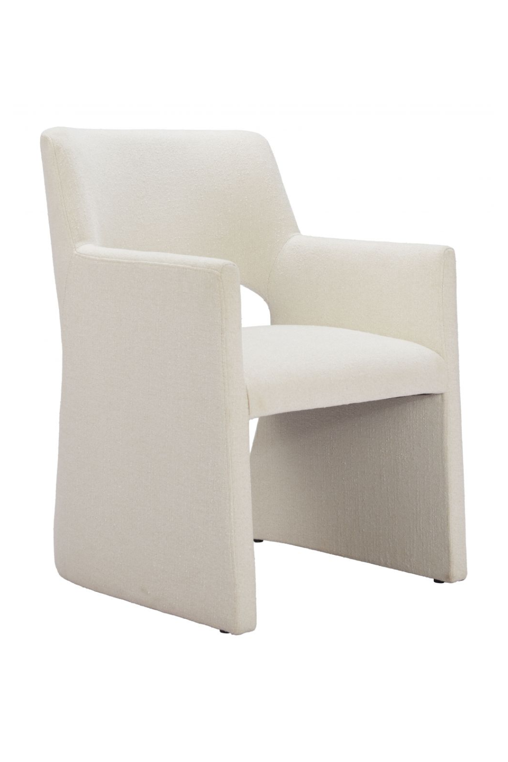 White Linen Dining Chair | OROA Modern Minet | Oroa.com