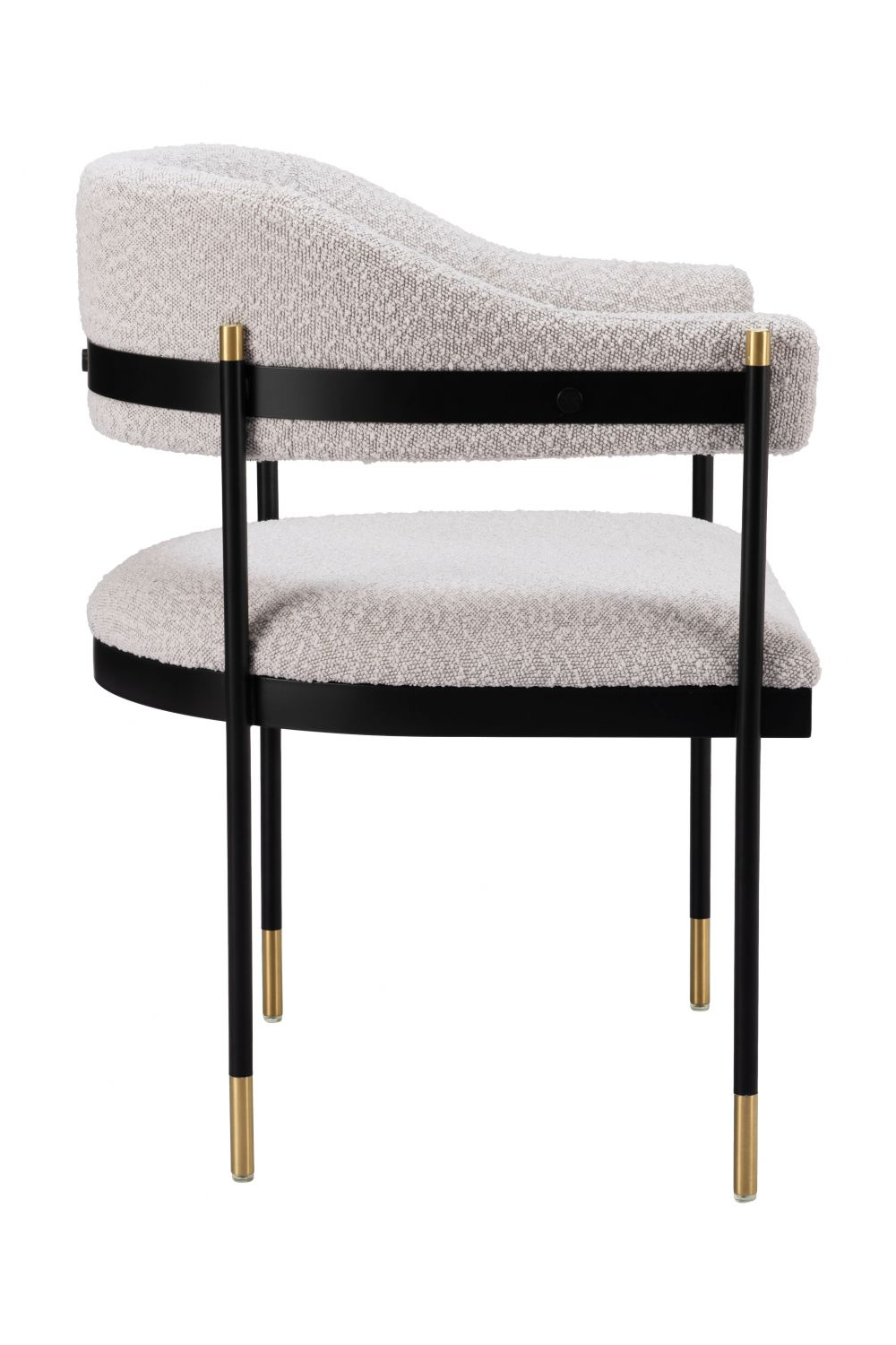 Textured Light Gray Dining Chair | OROA Modern Zadar | Oroa.com