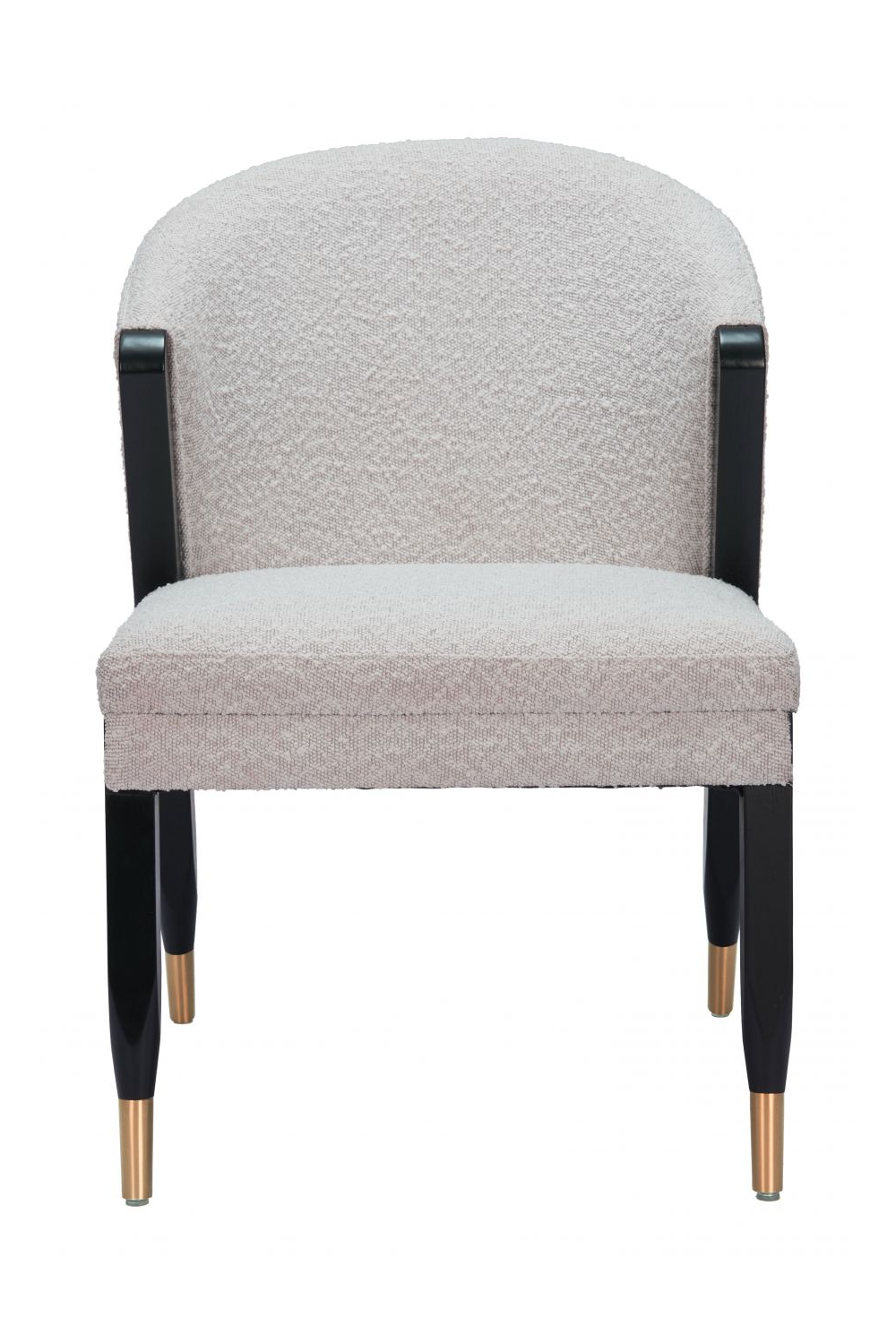 Light Gray Curved Dining Chair | OROA Modern Pula | Oroa.com