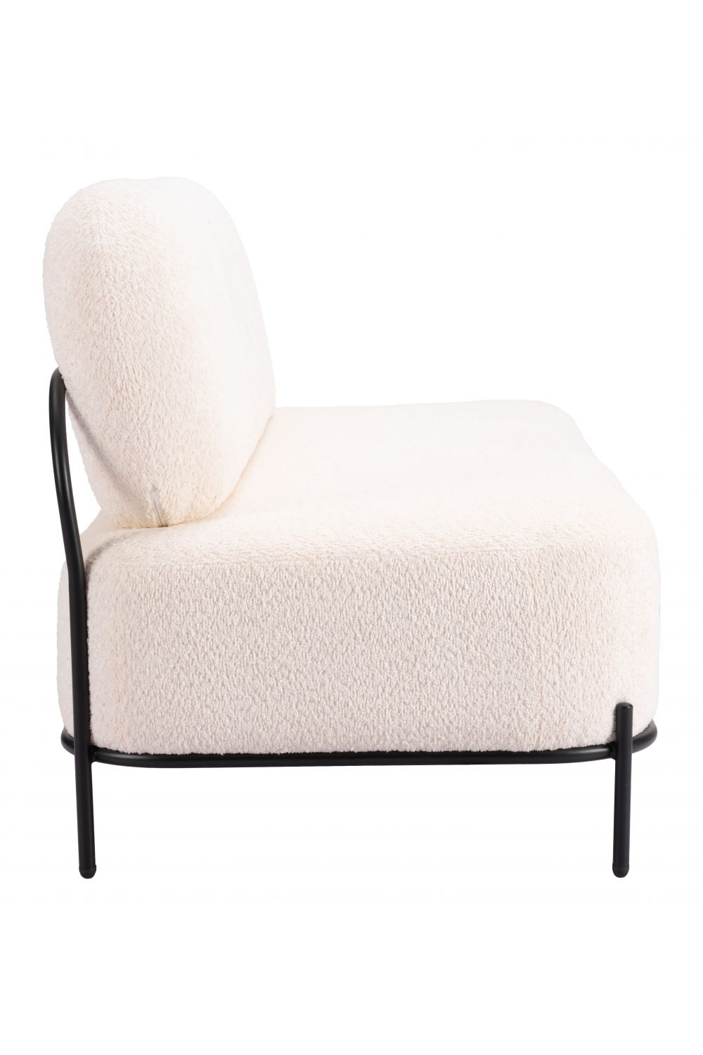 White Teddy Fabric Sofa | Oroa.com