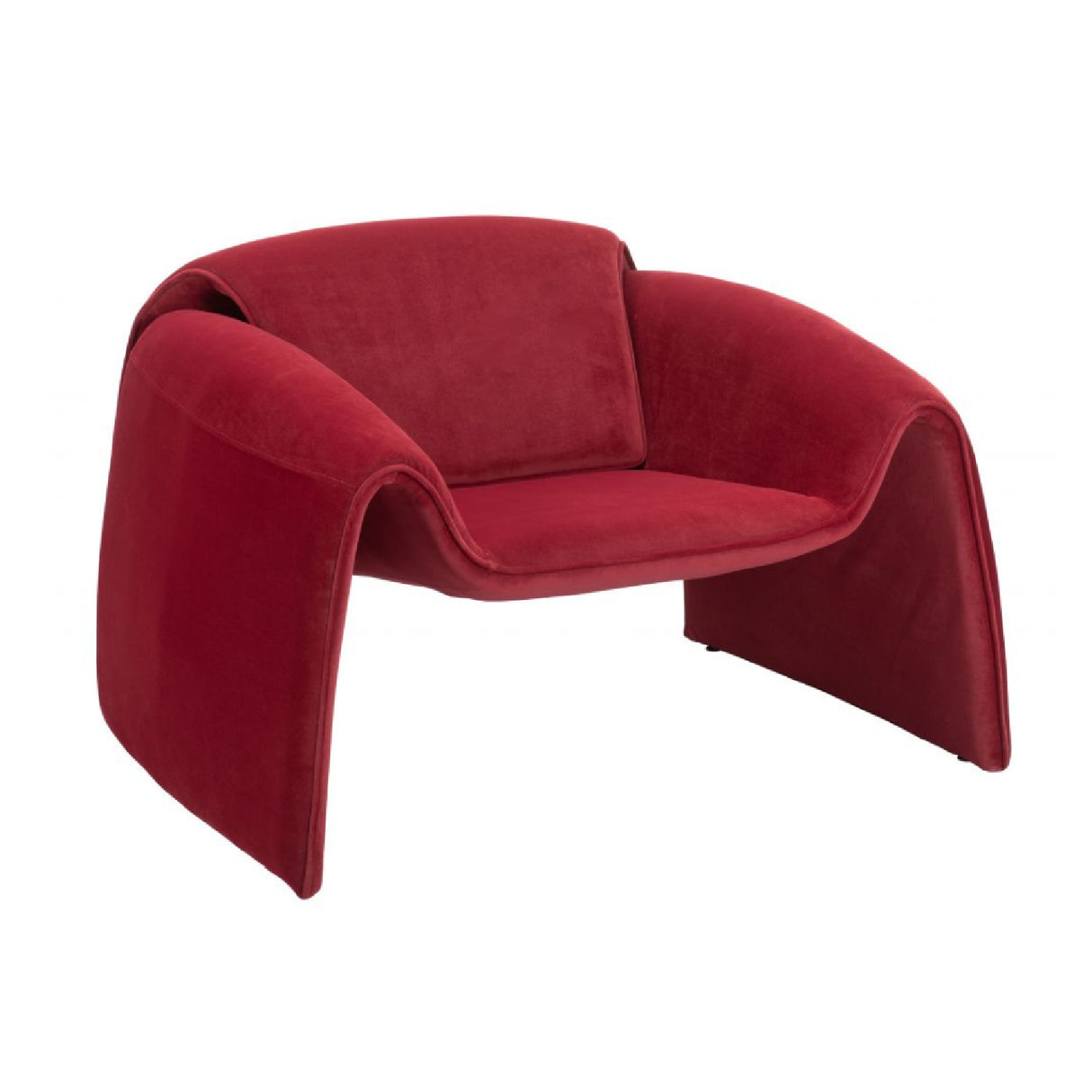 Velvet Contemporary Accent Chair | Oroa.com