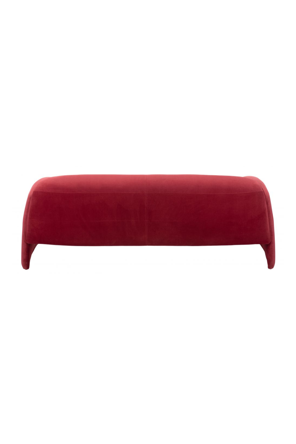 Red Velvet Sofa | OROA Modern Horten | Oroa.com