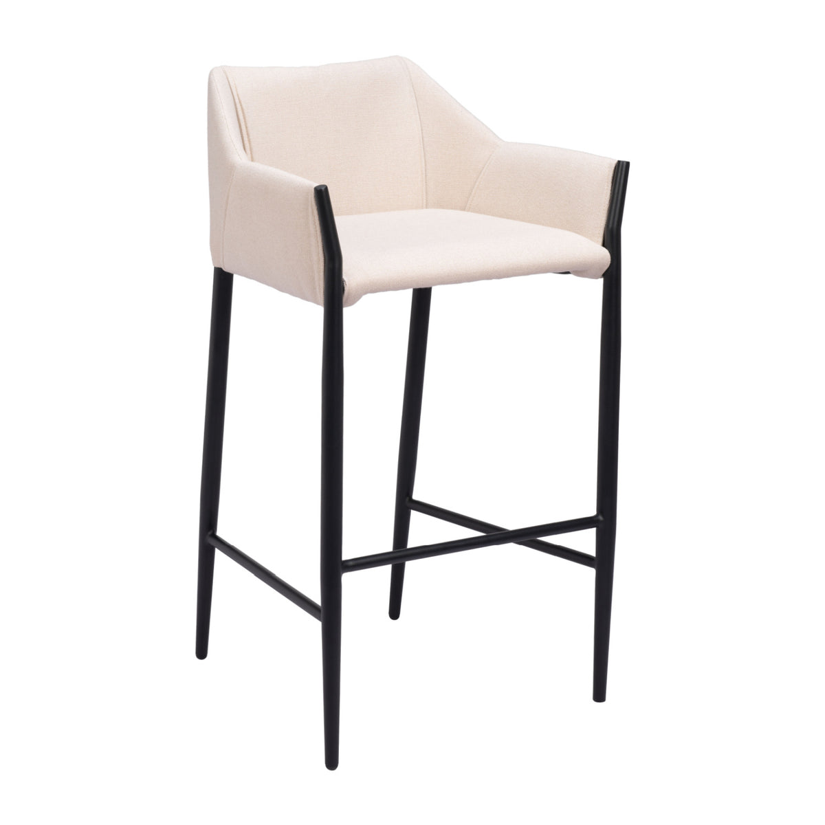 Poly Linen Bar Stool | OROA Modern Andover