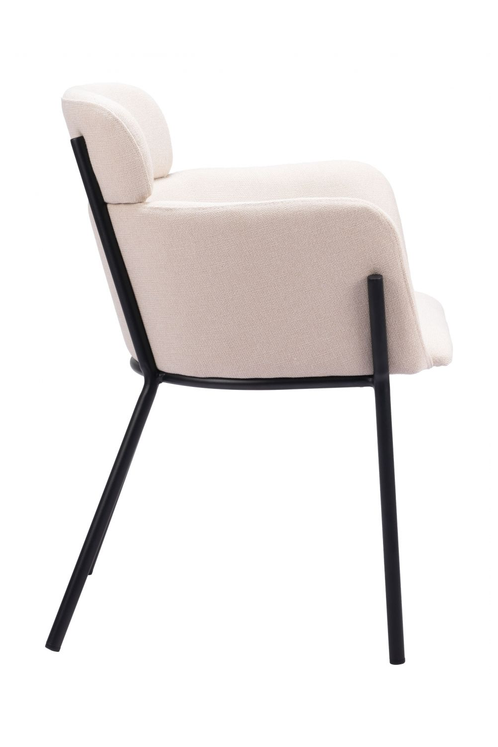 Vinyl Upholstered Dining Chairs (2) | Oroa.com