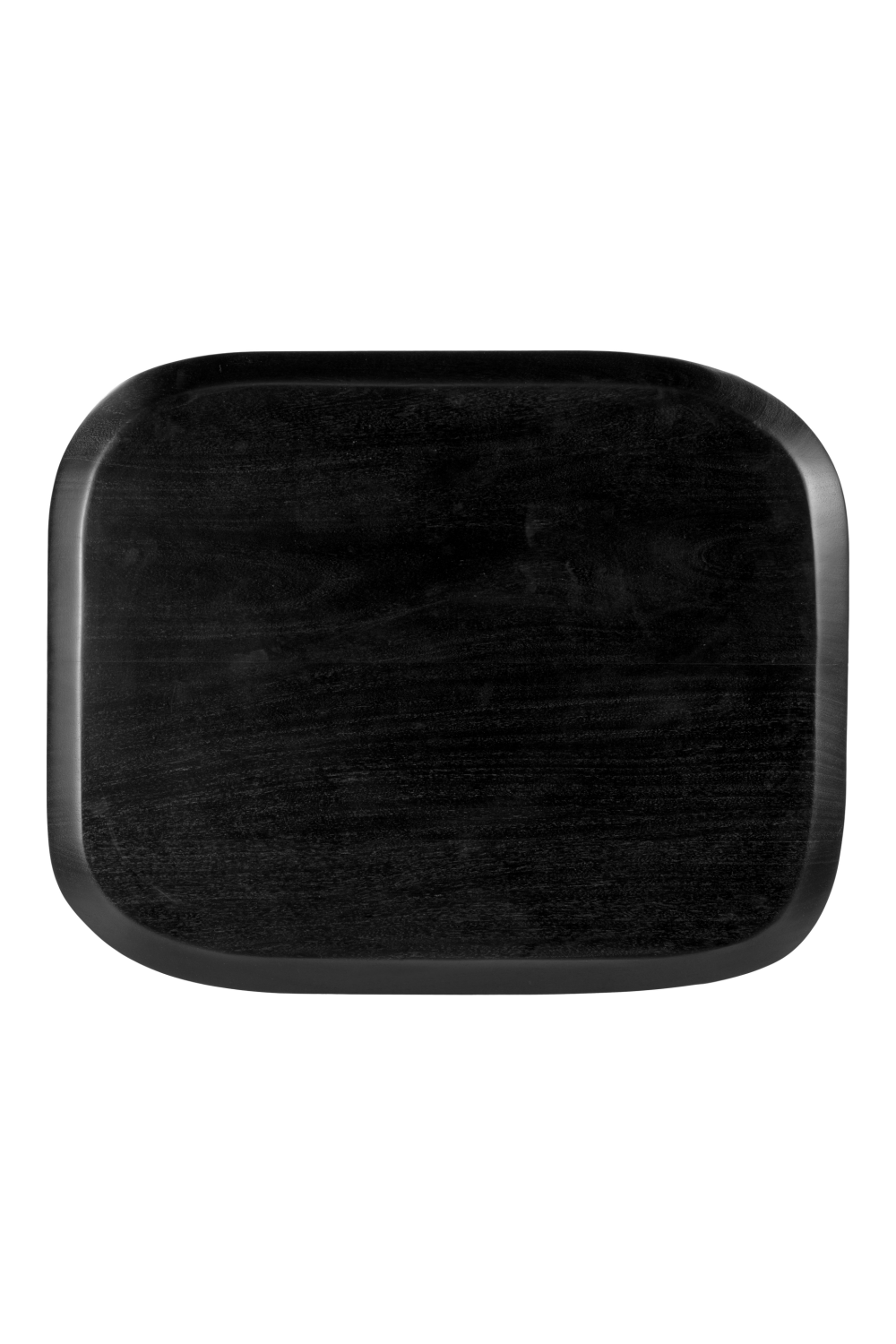 Black Acacia Wood Accent Table | OROA Modern Arasan | Oroa.com