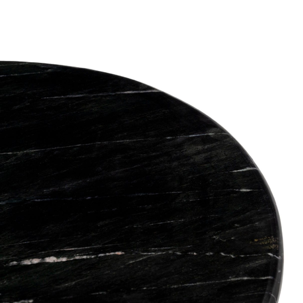 Black Marble Round Coffee Table – Aipe – alternate view 5