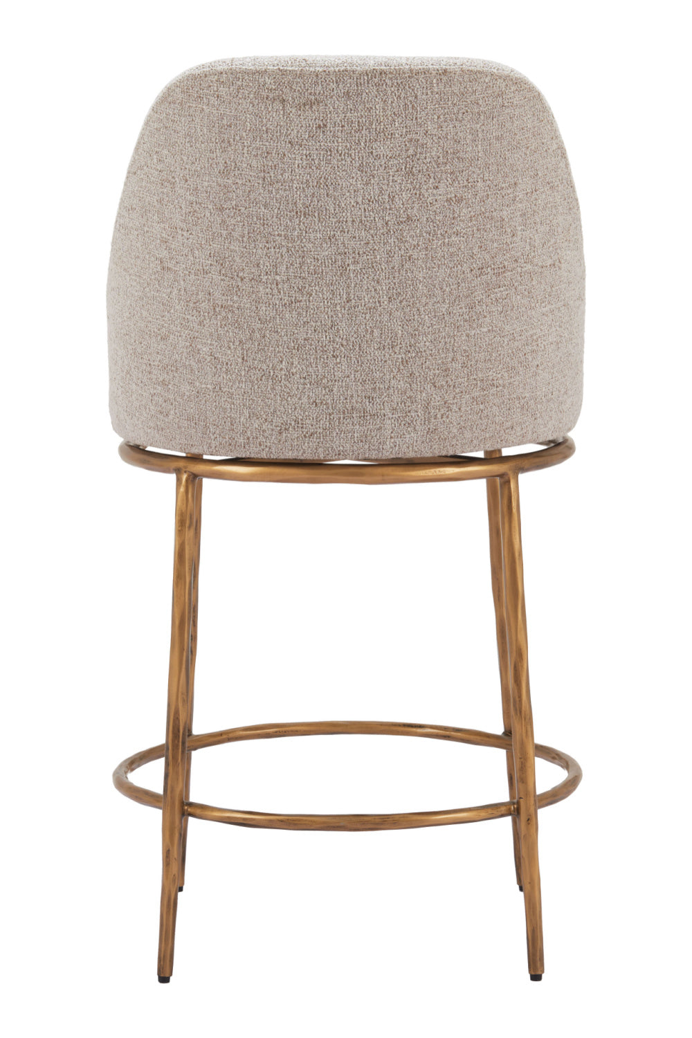 Beige Swivel Counter Stool | OROA Modern Nordhavn | Oroa.com
