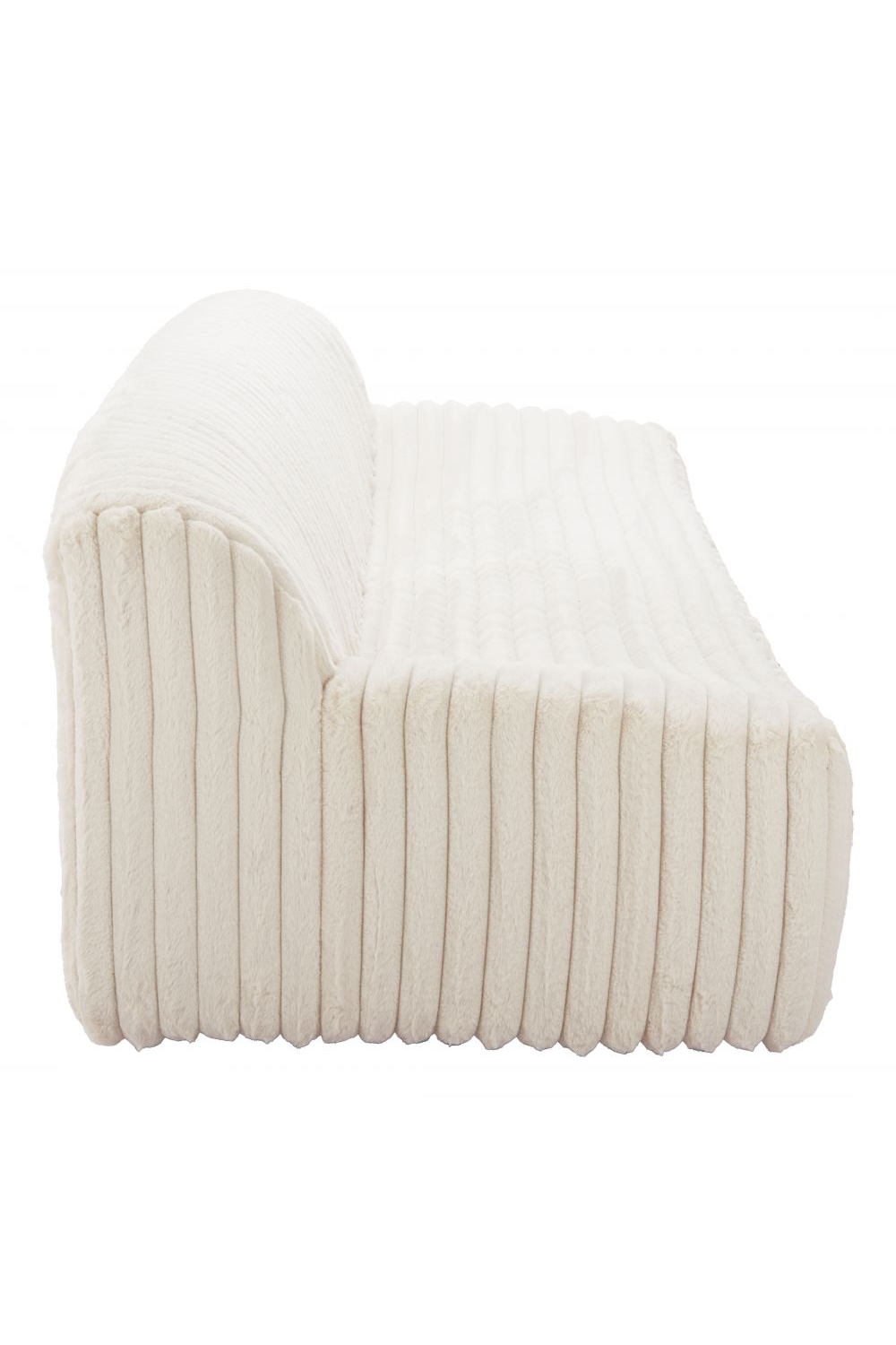 Cream Fur Sofa | OROA Modern Osterbro | Oroa.com