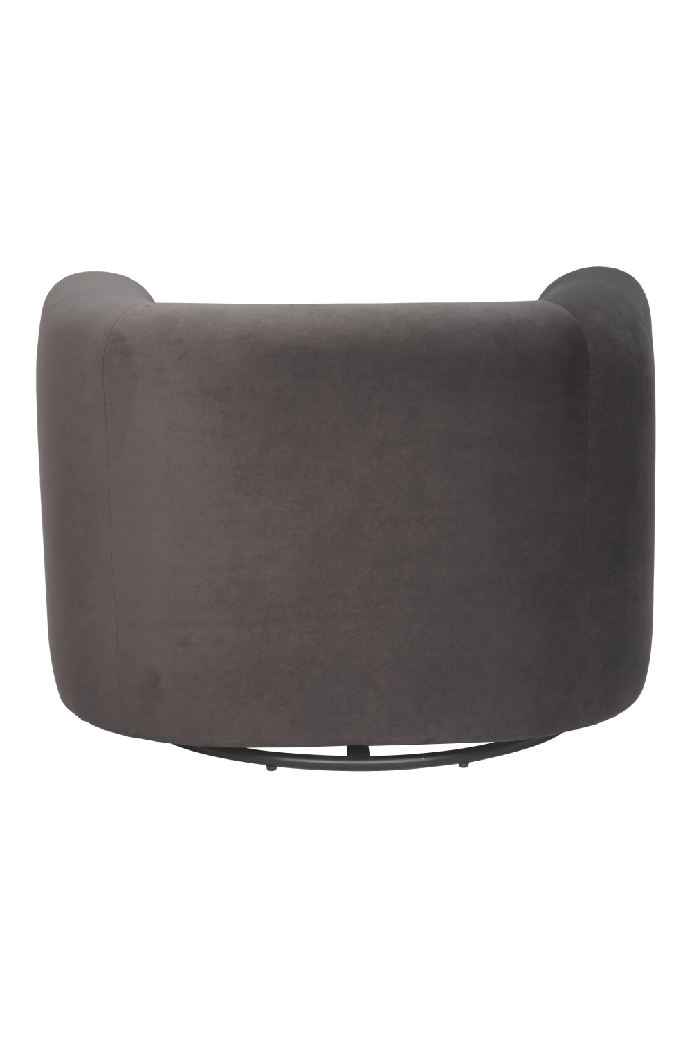 Gray Velvet Swivel Chair | OROA Modern Mugav | Oroa.com