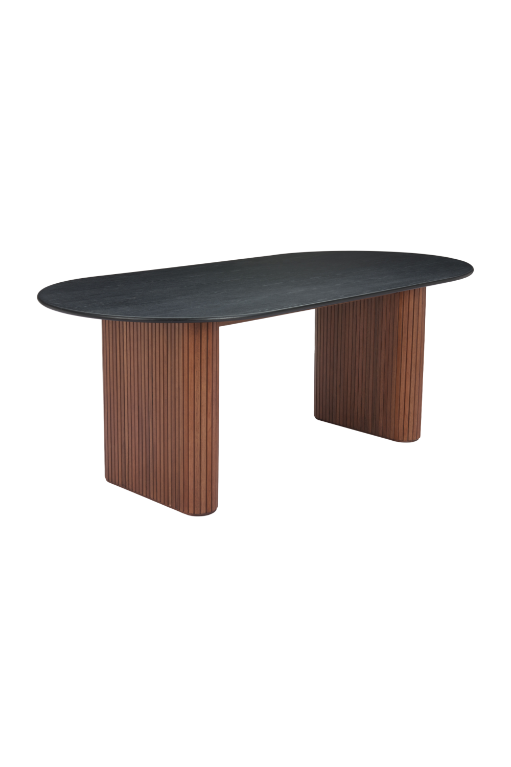 Black Wooden Top Dining Table | OROA Modern Lassig | Oroa.com