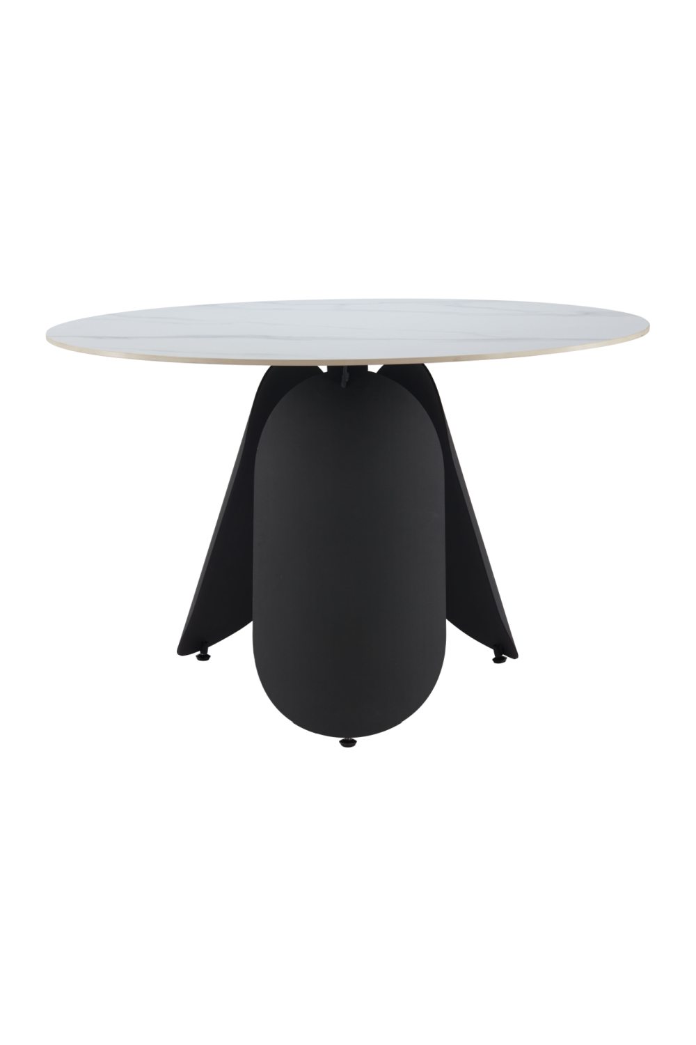 White Sintered Stone Dining Table | OROA Modern Toru | Oroa.com