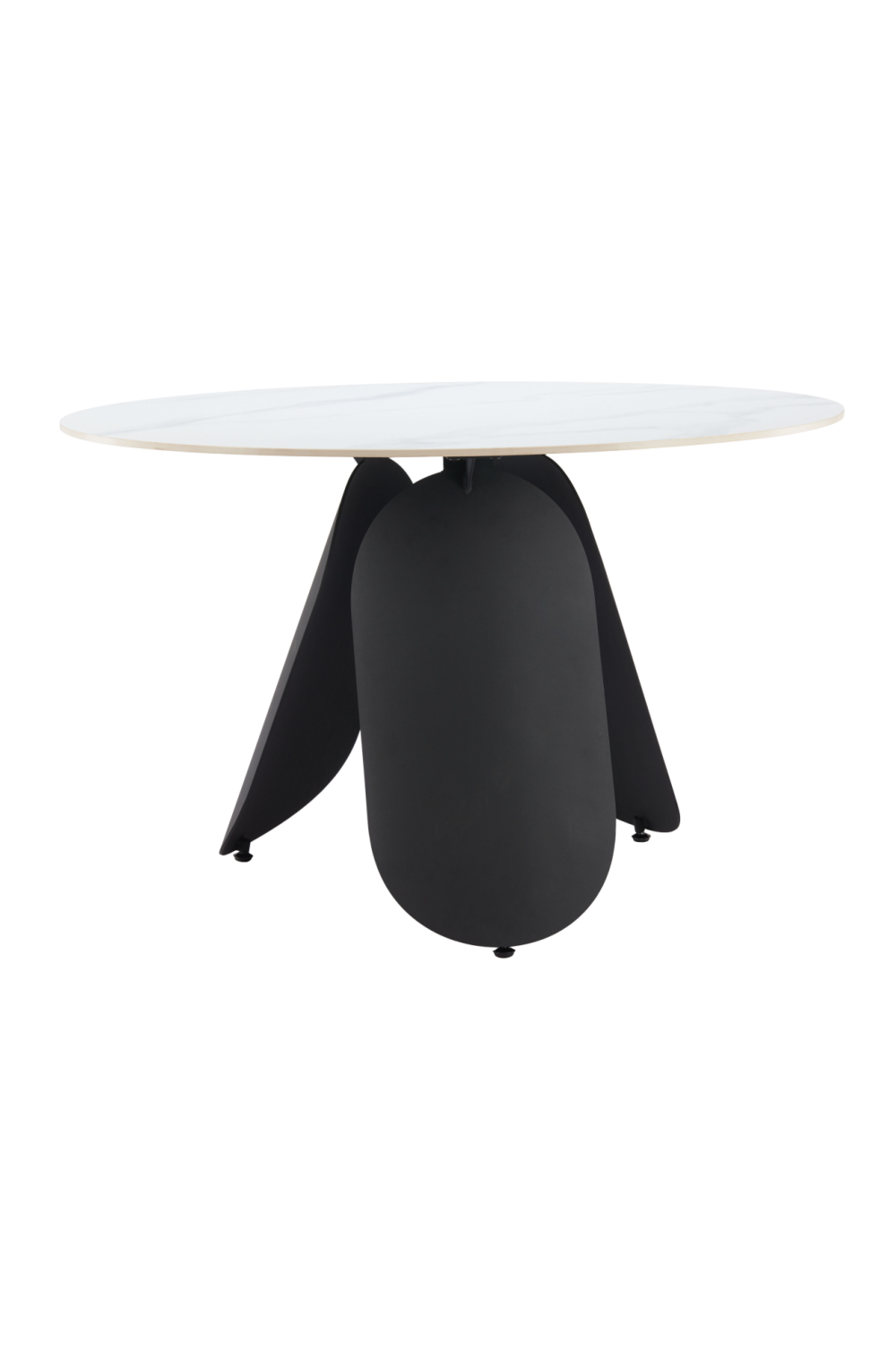 White Sintered Stone Dining Table | OROA Modern Toru | Oroa.com