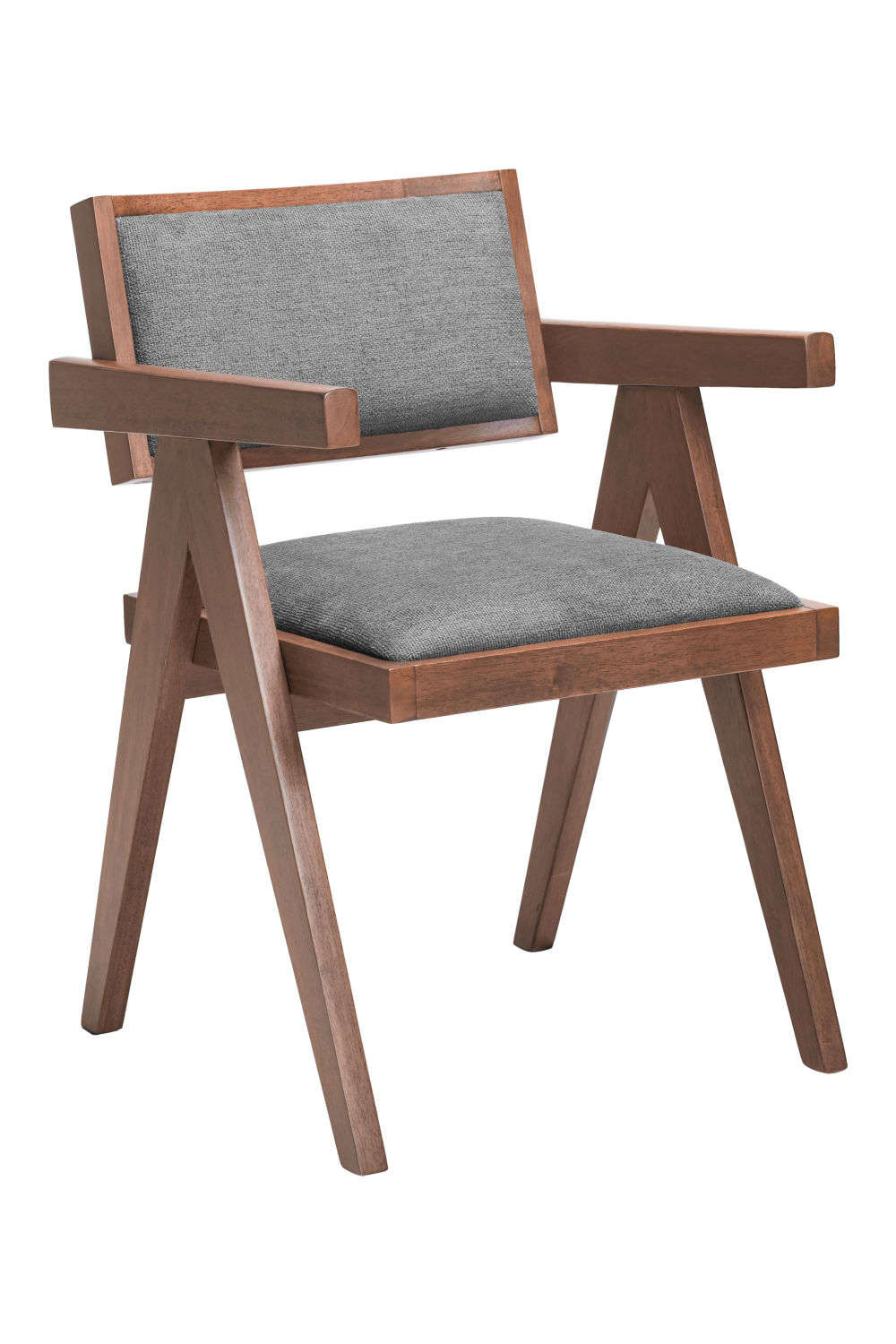 Rubberwood Framed Dining Chairs (2) | OROA Modern Delhi | Oroa.com