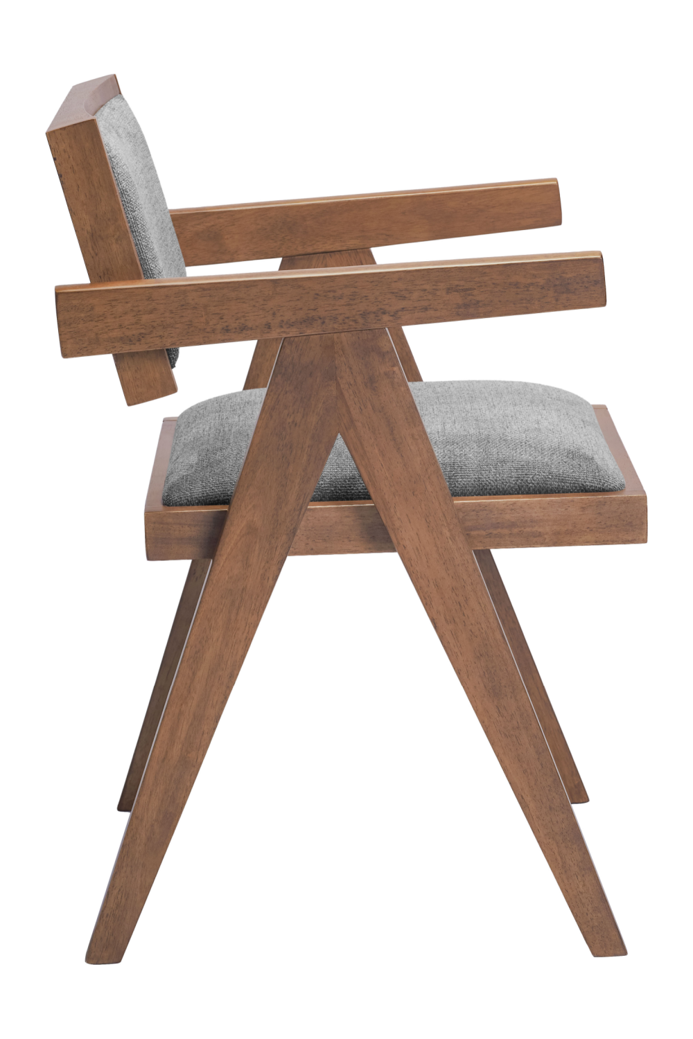 Rubberwood Framed Dining Chairs (2) | OROA Modern Delhi | Oroa.com
