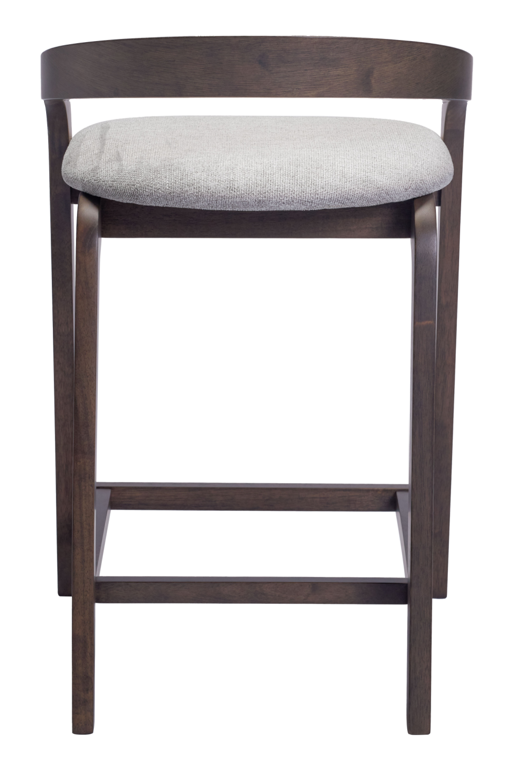 Gray Padded Seat Counter Stools (2) | Oroa.com
