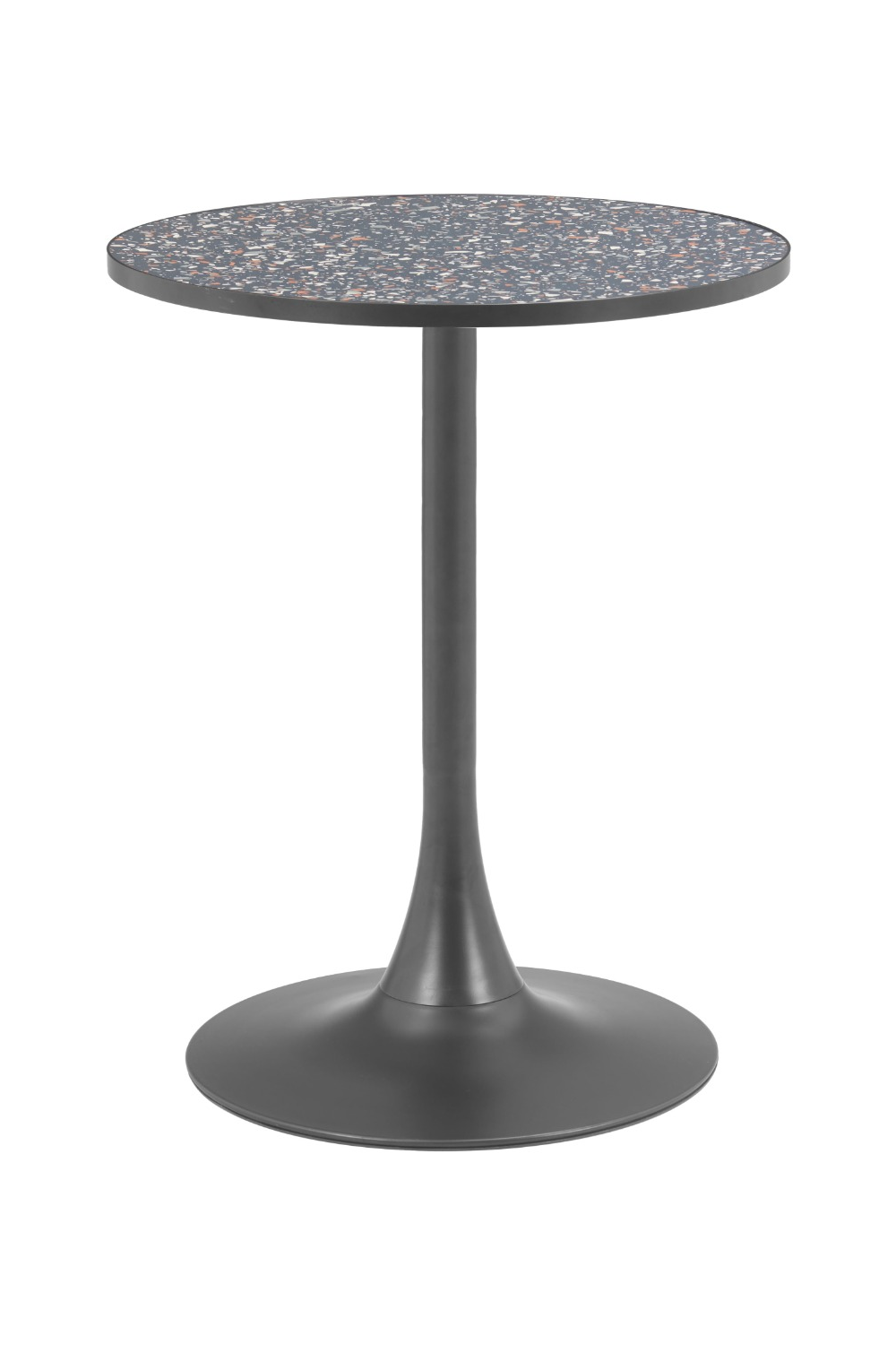Black Terrazzo Bistro Table | OROA Modern Bite | Oroa.com
