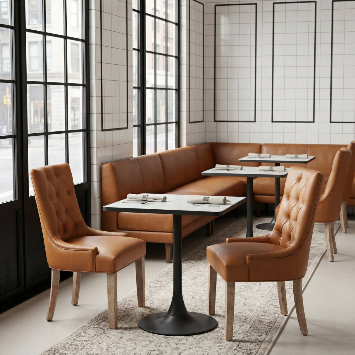 Square Terrazzo Bistro Table | OROA Modern Spot | Oroa.com