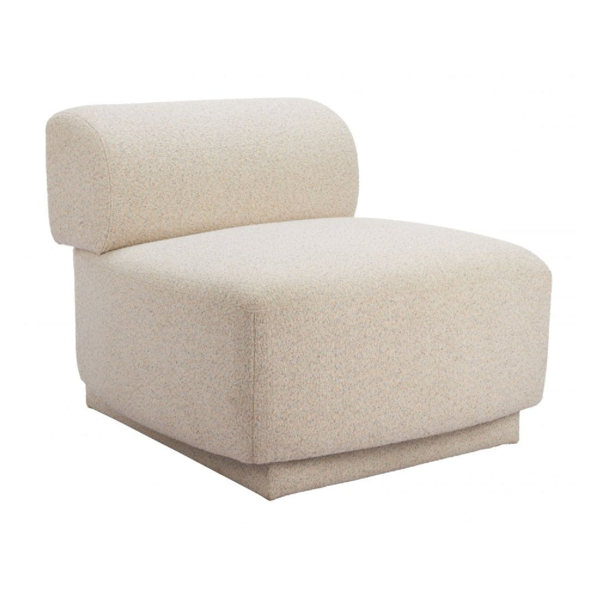 Beige Minimalist Accent Chair | OROA Modern Anese | Oroa.com