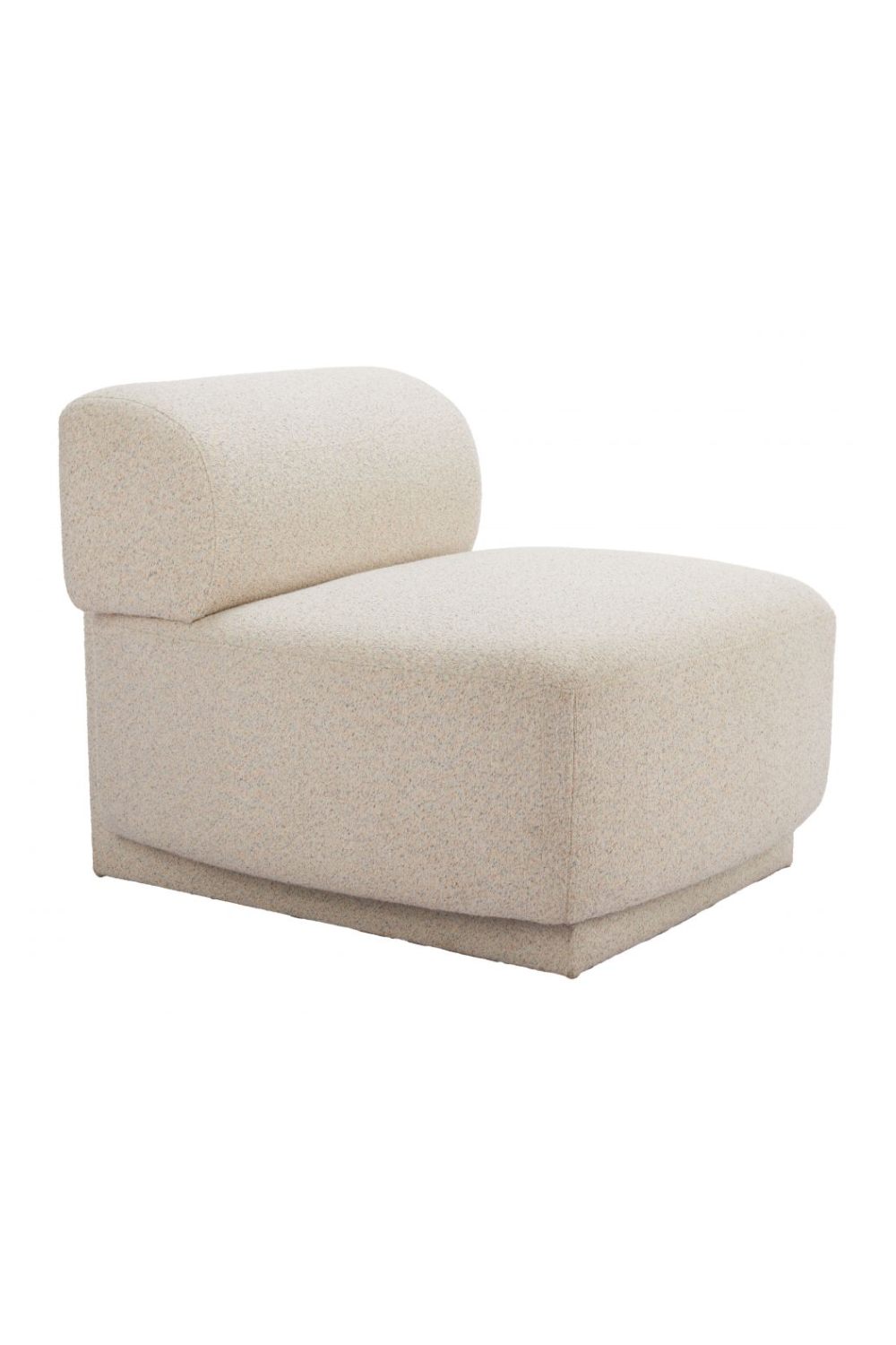Beige Minimalist Accent Chair | OROA Modern Anese | Oroa.com