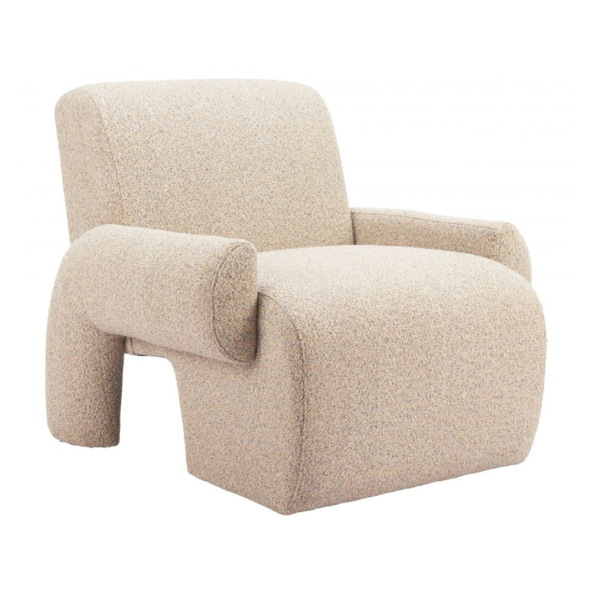 Beige Contemporary Accent Chair | OROA Modern Rura | Oroa.com
