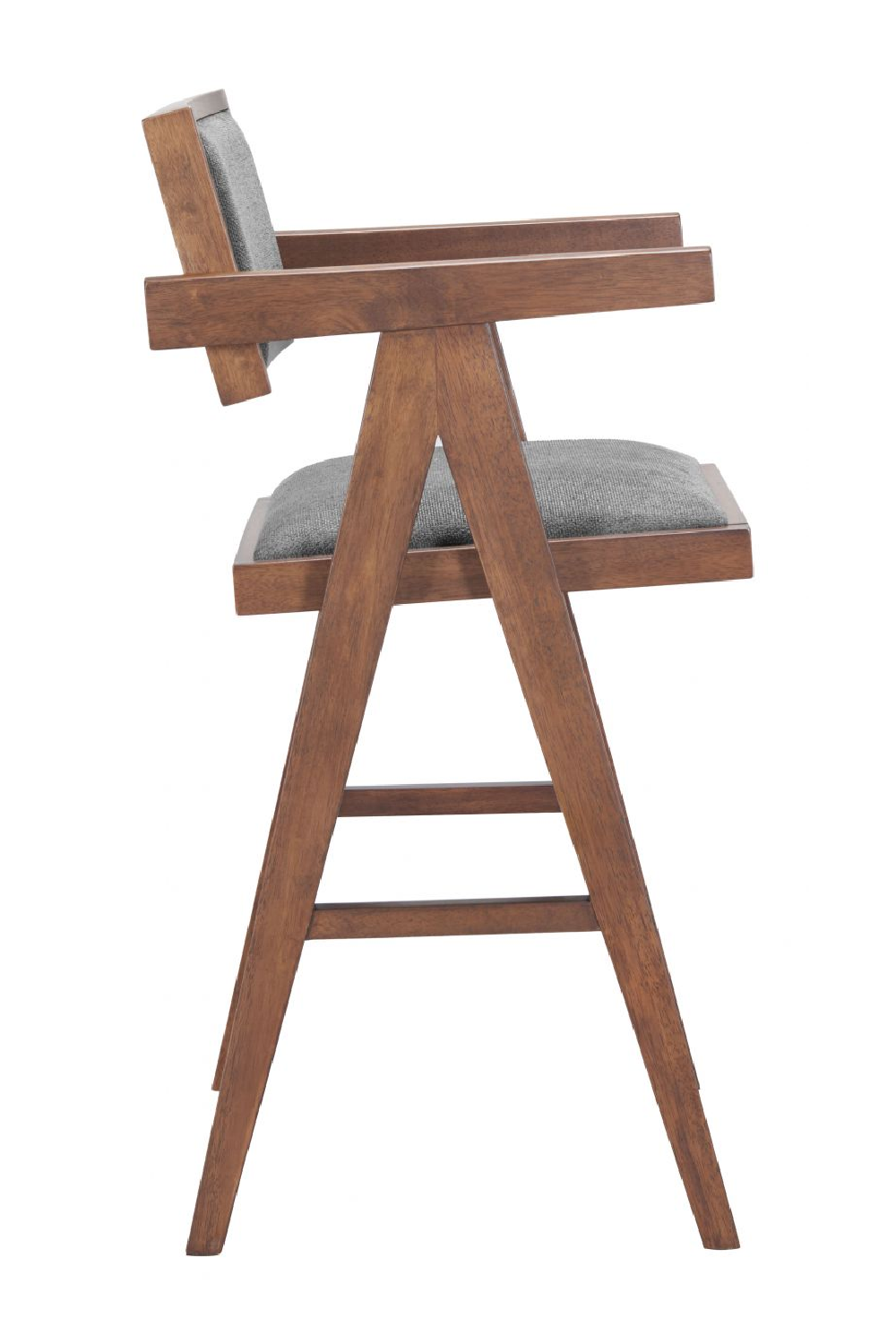 Rubberwood Framed Counter Stools (2) | OROA Modern Delhi | Oroa.com