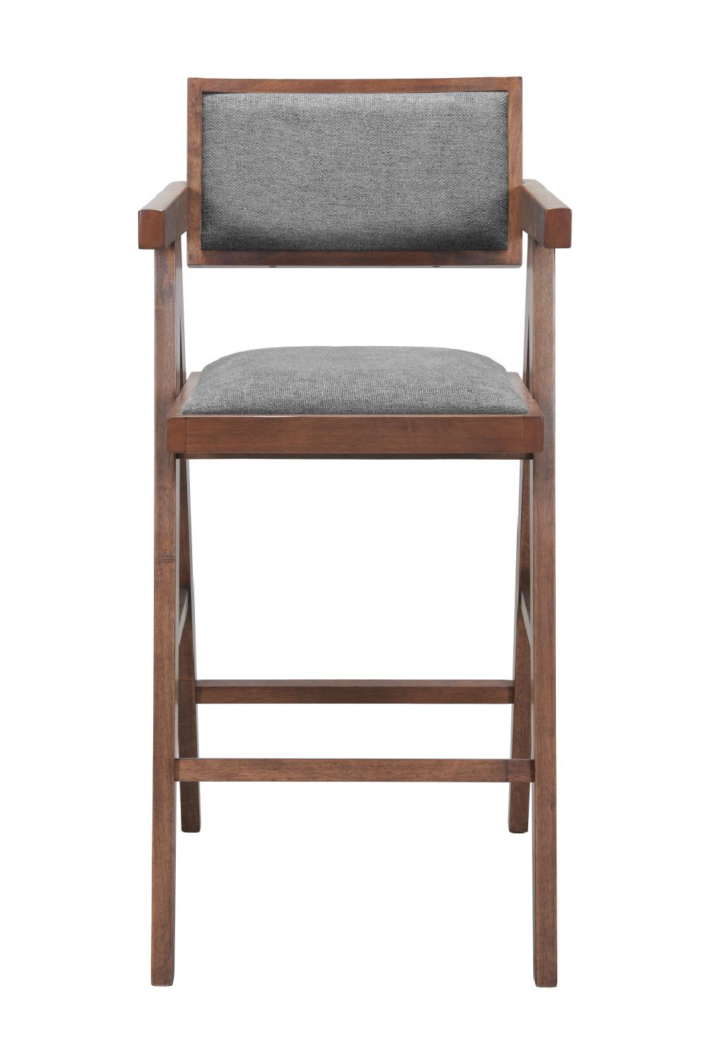 Rubberwood Framed Bar Stools (2) | OROA Modern Delhi | Oroa.com