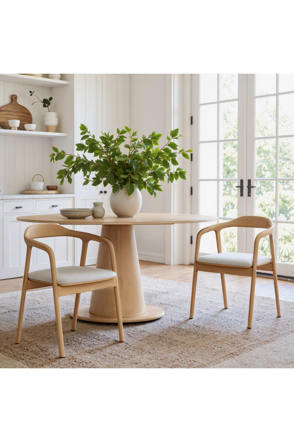 Beige Seat Dining Chair | OROA Modern Hosoi | Oroa.com