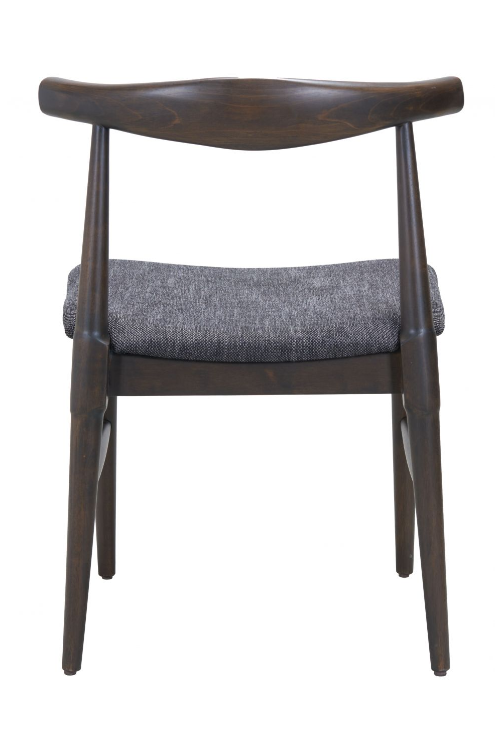Dark Wooden Dining Chairs (2) | OROA Modern Tuzka | Oroa.com