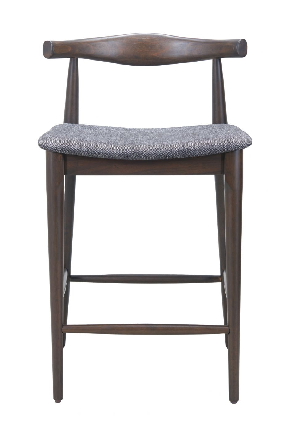 Dark Wooden Counter Stools (2) | OROA Modern Tuzka | Oroa.com